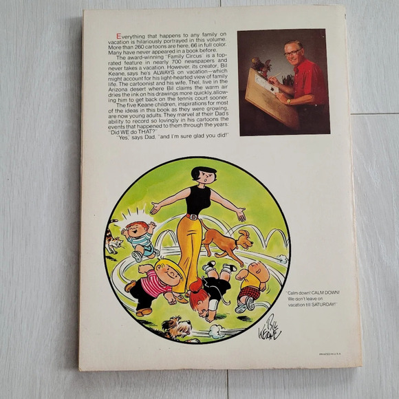 On vacation with the family circus comic book - Picture 8 of 8